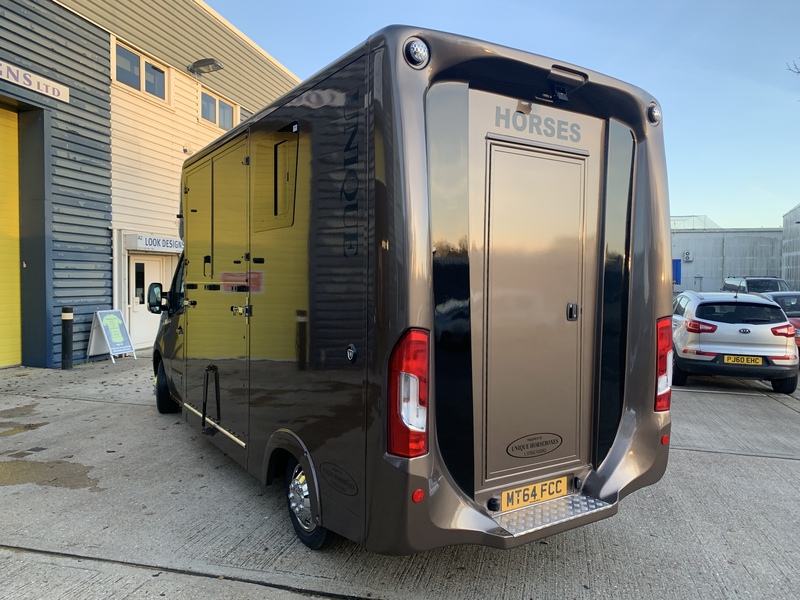 2014  Vauxhall movano new build in dec stallion box 3500 kg 
